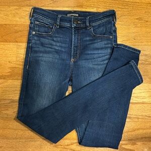 Express Denim Perfect High Rise Ankle Legging